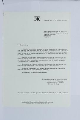 Carta de la Acción cristiana de abolición de la tortura
